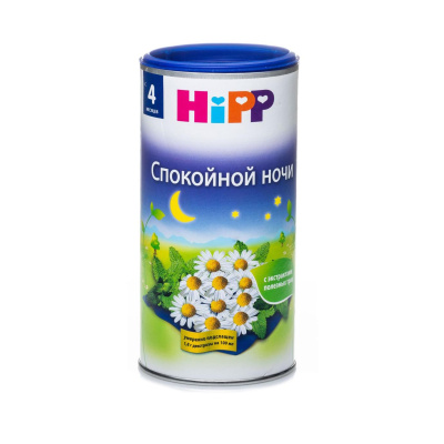 Чай грануллированный Липовый цвет с мелиссой c 4 мес Hipp